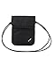 Pacsafe Coversafe X75 Anti-Theft RFID Blocking Neck Pouch, Black