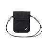 Pacsafe Coversafe X75 Anti-Theft RFID Blocking Neck Pouch, Black