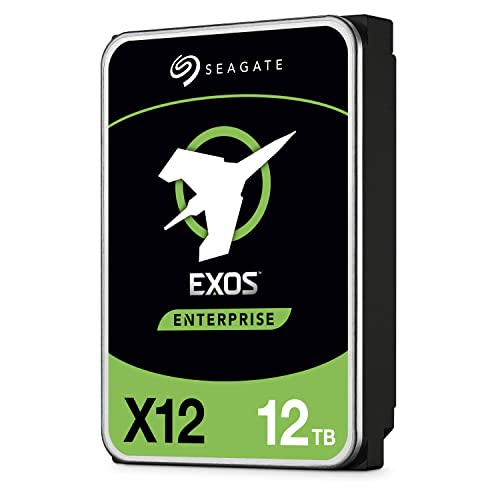 Seagate Exos Nearline Enterprise Hard Drive, 12TB X-Class, Modellnr.: ST12000NM0007