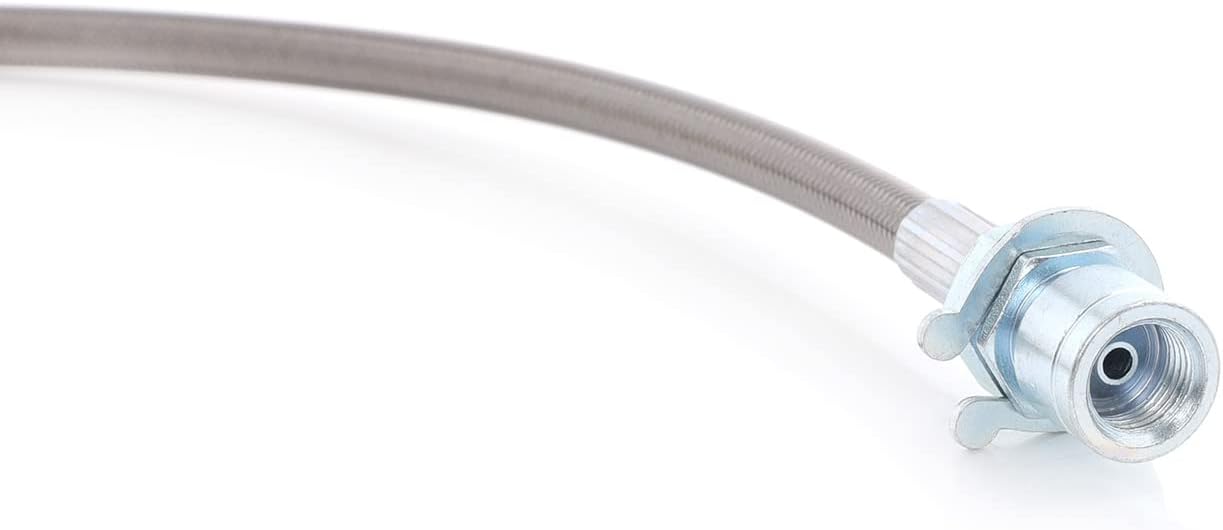 Front and Rear Extended Stainless Steel Brake Lines Compatible With 1971-1991 Chevy C/K 10 15 20 K5 Blazer 4-6" Lift
