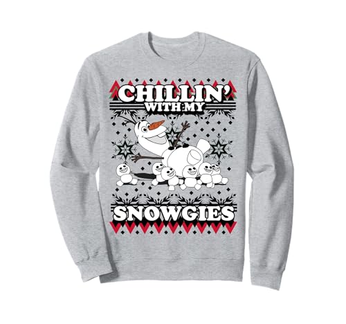 Disney La Reine des Neiges Olaf Chillin' With Snowgies Sweatshirt
