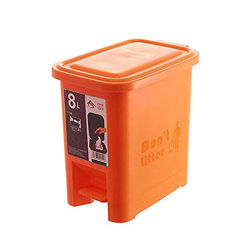 Poubelle grande capacité 3,8L avec seau intérieur amovible pour maison et bureau