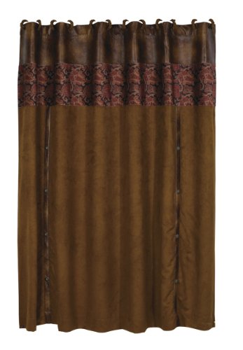 HiEnd Accents Austin Western Shower Curtain
