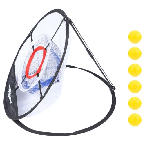 Portable Golf Net for Chipping Practice, Indoor and Outdoor Use