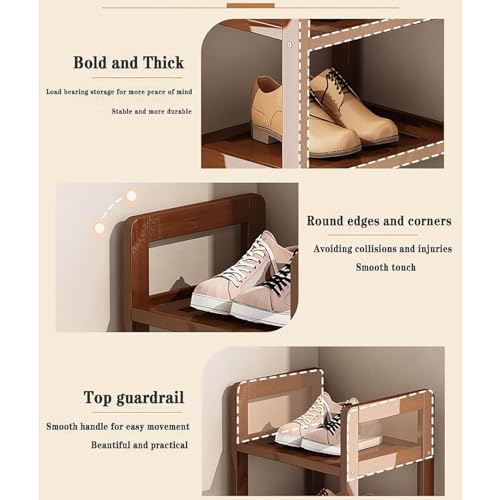 Rangement vertical à chaussures compact et meuble de rangement ultra stable - 4