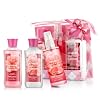 Bath and Body Gift Set for Women and Girls, Japanese Cherry Blossom Spa Set With Natural Extracts-Shower Gel, Body Lotion, Body Mist, Body Care Travel Set for Birthday Mother’s Day Gifts