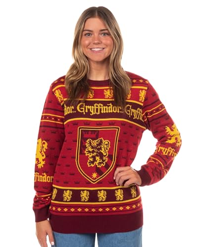 Harry Potter Sweater Men's Hogwarts House Crests Logo - Image 6