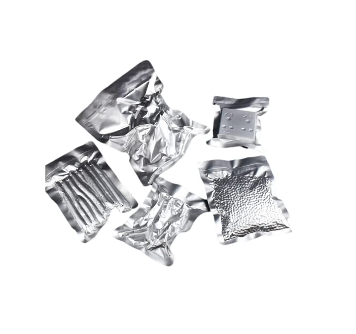 Fresherpack 20 Sacchetti Mylar In Lamina D'Argento Opaca - 35x50 Cm, Spessore 5,1 Mil (130μ) - Anti Luce, Umidità E Odore - Per Alimenti E Conservazione