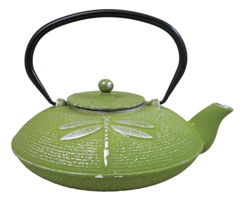 Ebros Gift Oriental Tetsubin Teapot
