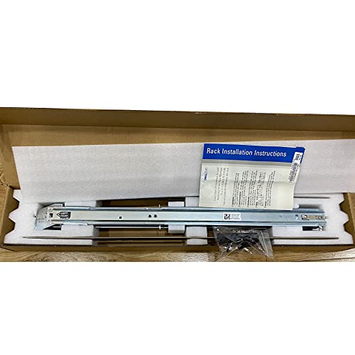 BestPartsCom New 2U Static Rails Kit Compatible with Dell Poweredge R510 R520 R720 R720XD R730 R730XD R820 R530 R830 R540 R540XD R740 R740XD R7415 R7425 H872R 0H872R in Box