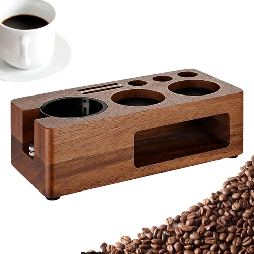 Station de bourrage à café multifonctionnelle compacte avec support porte-filtre - 6