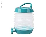 wasserspender mieten Ø 20 cm Höhe: 11cm /25 cm Faltbarer Wasserspender 5,5 Liter Farbe: Petrol Camp4