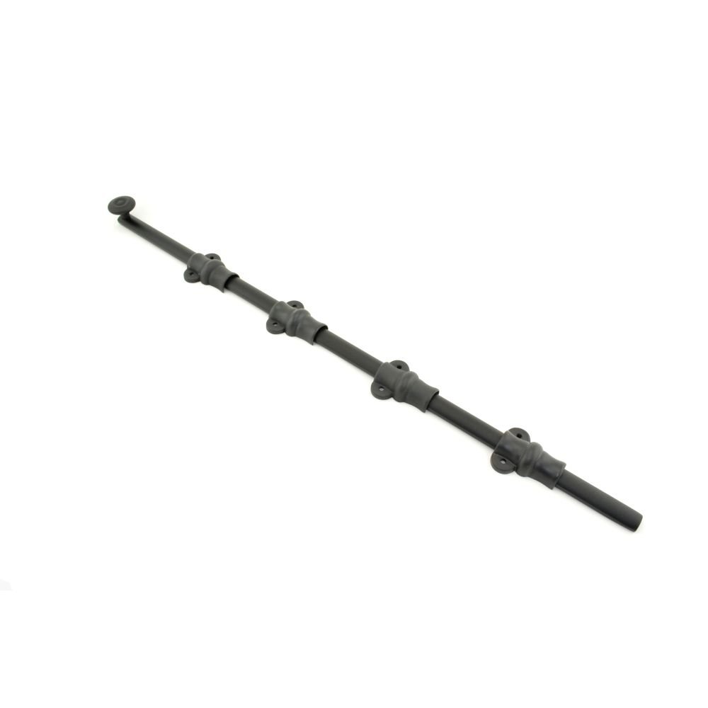 Verrou de surface en applique noir quincaillerie de porte Baldwin