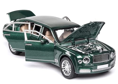 Image of DieCast Zinc Alloy 1 /24 Scale Bentlley Continental GT Coupe with for Openable Doors,Working Headlights & TailLights【Colors as Per Stock】