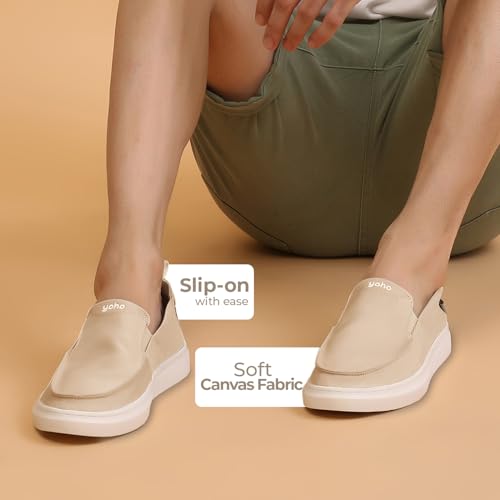 Image of YOHO Kite Men's Stylish Versatile Breathable Slip-On Sneakers (SoS)
