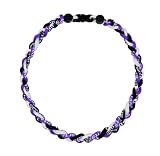 SUPBOMM Baseball Rope Necklaces, League Team Colors Braided Necklace, Baseball Team Gifts, Rockies
