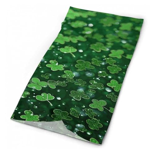 Mascarilla facial brillante con fondo de Día de San Patricio para clima frío, braga para el cuello, pasamontañas elástico para motocicleta, ciclismo, esquí y fiesta para hombres y mujeres miniatura 1