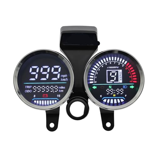 Indicateur vitesse moto numérique pour GN 125, finis les compteurs bloqués et illisibles