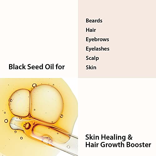 Well’s Organic Black Seed Oil (2Oz) - Promotes Growth Of Bald Patches - Soften Hair - Fights Off And Gets Rid Of Acne - Moisturizes And Soften Dry Skin #TOP3