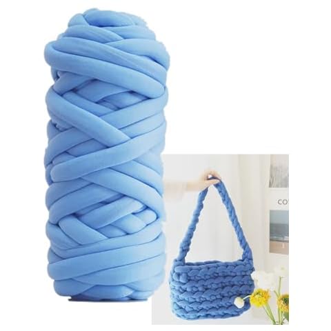 2.2lbs Arm Knitting Yarn Thick Yarn Handing Knitting Yarn Jumbo Yarn for DIY Blanket Pillow Cushion Cover