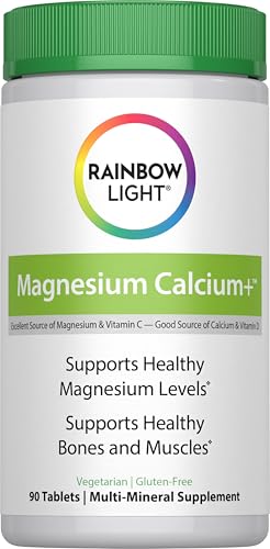 Rainbow Light, Magnesium Calcium Plus, 90-Count