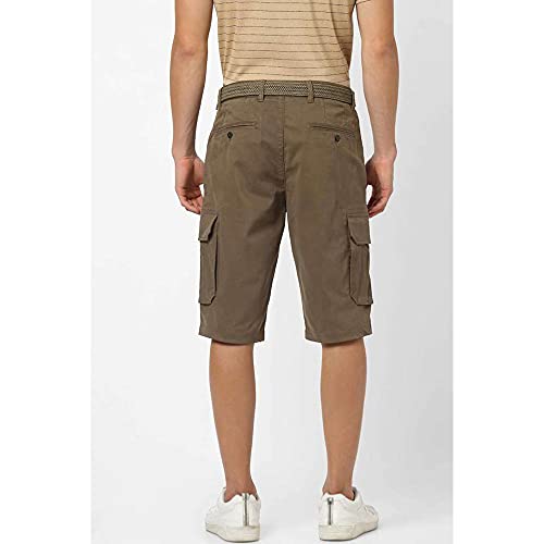 Image of Celio Cotton Straight Fit Mens Shorts (S21CELIOPOBELTB-P)