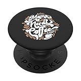 Photo Gallery mama needs coffee funny cafe lover typography cute retro popsockets popgrip intercambiabile Photo Gallery mama needs coffee funny cafe lover typography cute retro popsockets popgrip intercambiabile