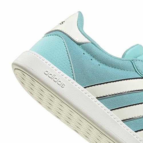 Image of adidas Womens Breaknet Sleek Sneakers Shoes Casual - Brown