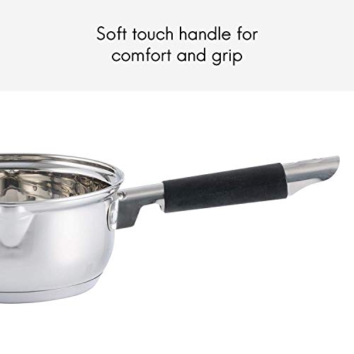 Viners 0302.180 Everyday Milk Stainless Steel Sauce Pan and a 5 Year Guarantee | 14cm 4 Gallery Image