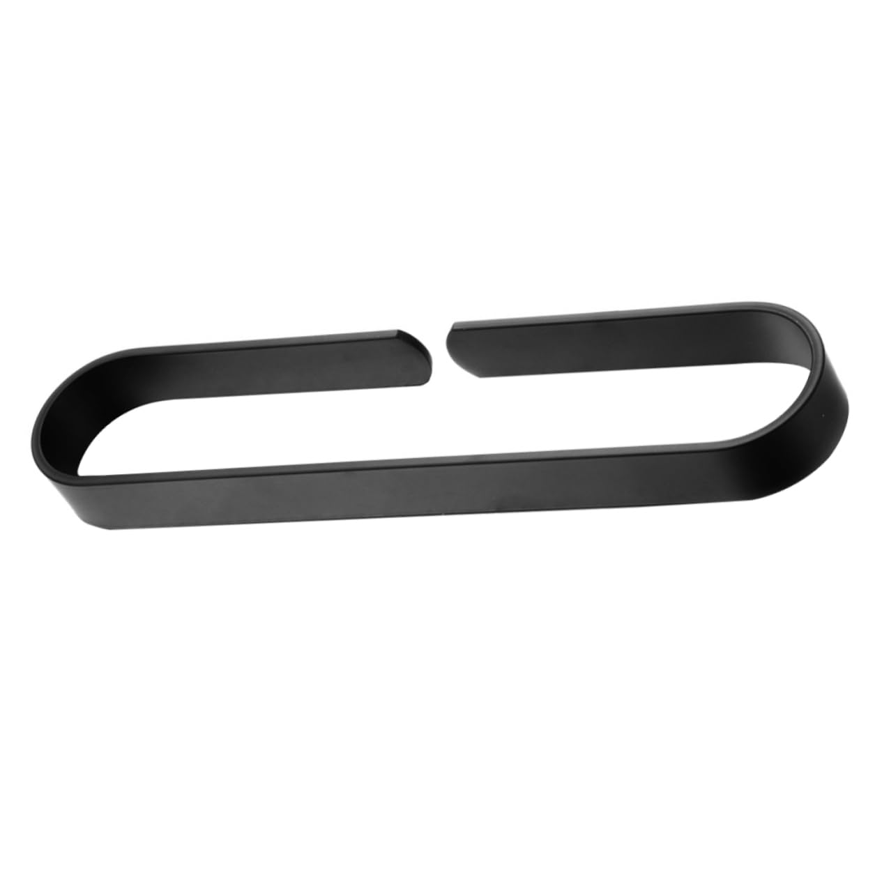 Porte-serviettes en aluminium noir de qualité supérieure pour douche et WC