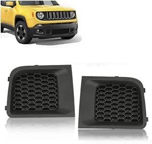 Front Left Right Bumper Lower Grille Bezel Cover For Jeep Renegade 2015 2016 2017 2018 | UK