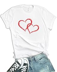 White - Hearts Valentines Shirt