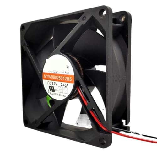 Ventilateur Wonsan NYW08025012BH pièce de rechange 12V 80mm pour réparation informatique