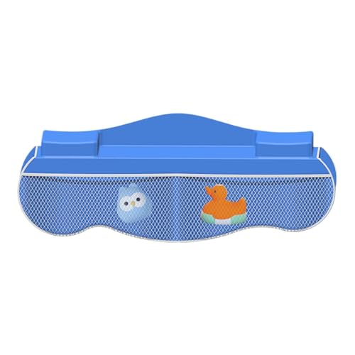 Étagère de rangement de salle de bain avec 4 poches et protection d'eau