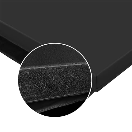 Image of BalanceFrom 6x4 Feet 4-Panel Folding Gymnastics Mat - 2-Inch Thick Pad with Vinyl Surface and Carrying Handles for Tumbling, Yoga, Pilates, Home Workouts, and Martial Arts