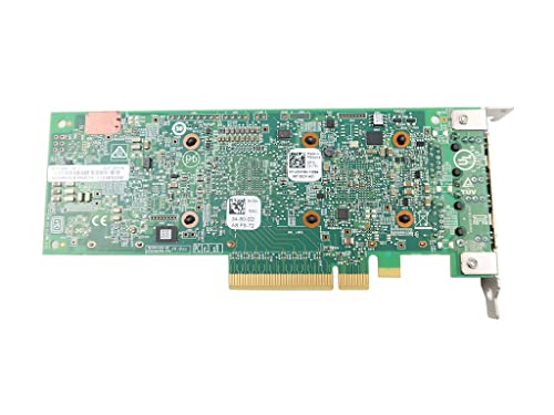 QL41132HLRJ Dual Port 10GBE RJ-45 PCI-Express 3.0 x8 Low Profile Network Adapter Card 3N76N 03N76N MY-03N76N Compatible Replacement Spare Part for Dell Marvell Qlogic Compatible and Desktop Systems