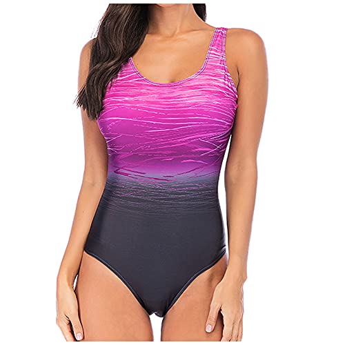 Yekdmxop 2025 Bañadores Mujer Reductores Barriga Talla Grande Trajes de Baño Una Pieza Natacion Bañador Deportivo Reductor Sexy Traje de Baño Piscina Ropa de Baño Swimwear Beachwear Playa Vacaciones