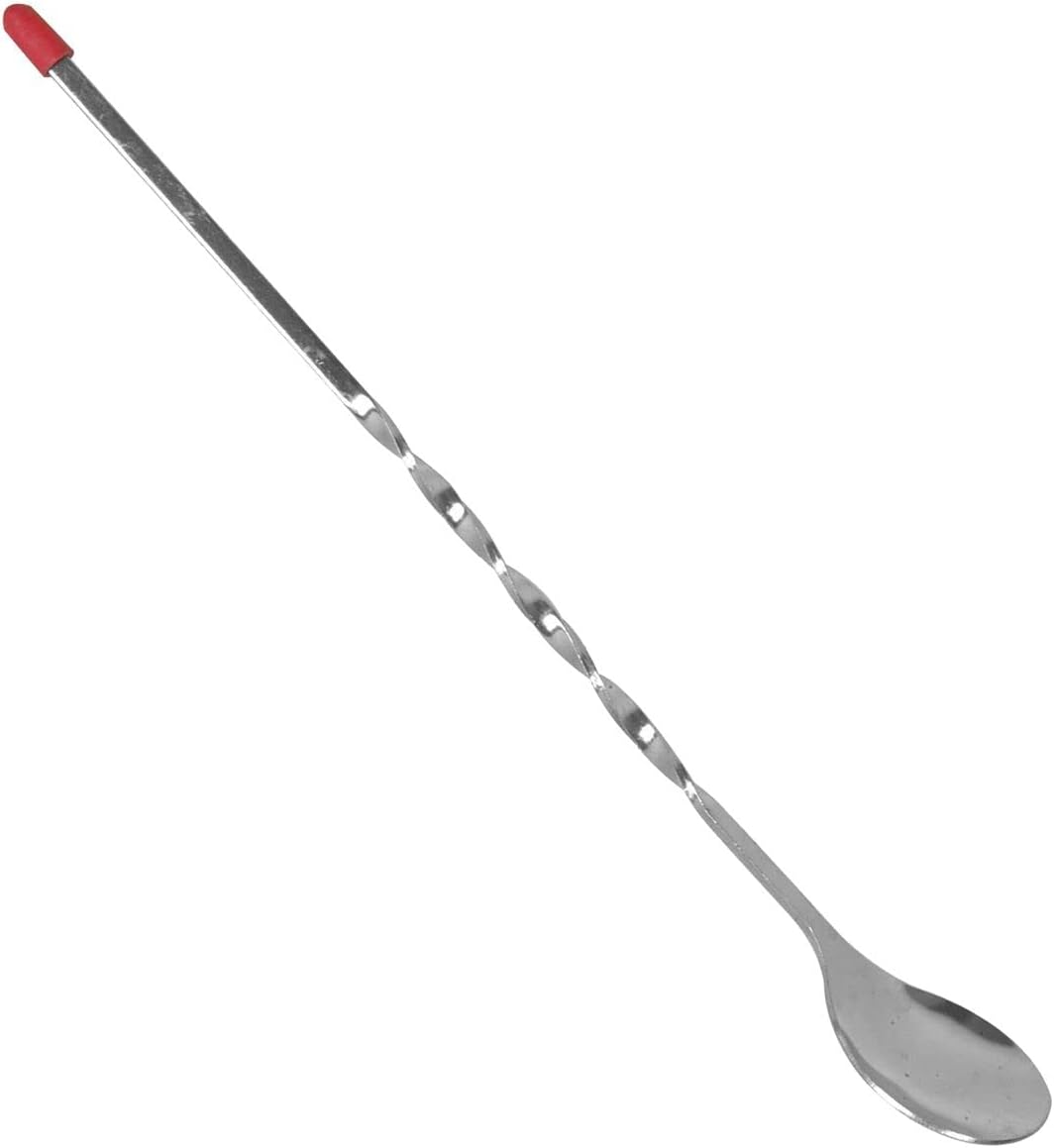 TrueCraftware- 6-Piece Stainless Steel Bar Accessory Set (3) Jigger (2) Bar Spoon and (1) Bar Strainer- Bartender Kit Bar Tools Accessories for Home Drink Mixing Mixology Kit Accessories