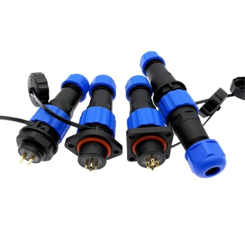 Conector SP16 IP68 para reparar cableado exterior de seis hilos sin humedades 3