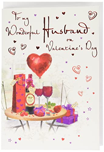 Regal Publishing Carte de Saint-Valentin traditionnelle pour mari - 22,9 x 15,2 cm Cover
