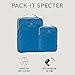Eagle Creek Pack-It Specter Compression Packing Cubes Set, Brilliant Blue - Small/Medium