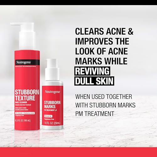 Neutrogena Stubborn Texture Daily Acne Face Wash, 6.3 fl oz - image 4