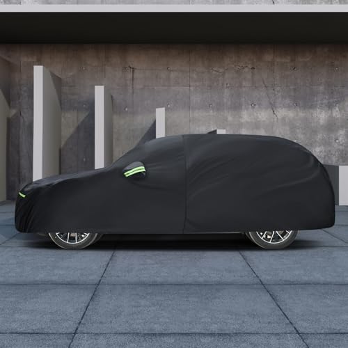 Image of Car Cover Custom Fit for Ford Explorer 1995-2026, Migaven Waterproof Full Exterior Cover Sun Rain Protection with Door Zipper and Cotton Lining