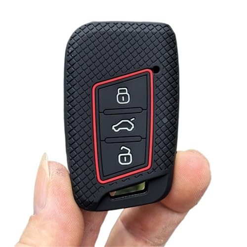 Housse silicone clé voiture VW Passat B8 Arteon CC protection télécommande 3 boutons
