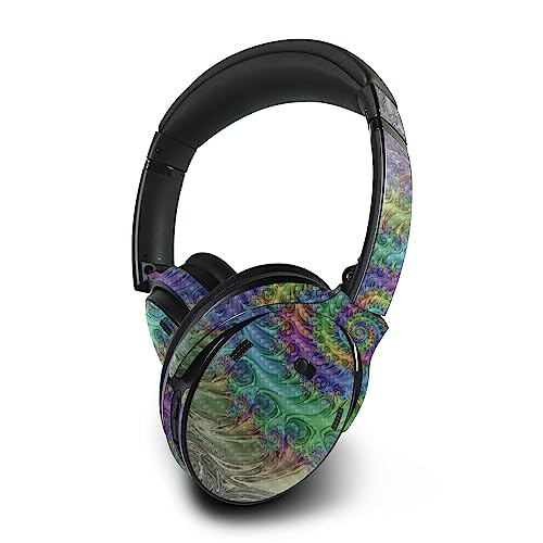 Image of MightySkins Carbon Fiber Skin Compatible With Bose QuietComfort 45 Headphones - Tripping | Protective, Durable Textured Carbon Fiber Finish | Easy To Apply, Remove, and Change Styles | Made in the USA