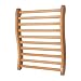 Produktbild SunnyDeals ergonomische Sauna Rückenlehne, Rückenstütze, Anti-Rutsch braun