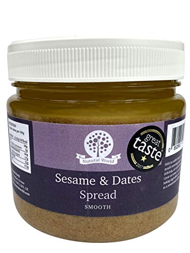 Nutural World - Sesam en dadel spread (1 kg) Winnaar van de Great Taste Award