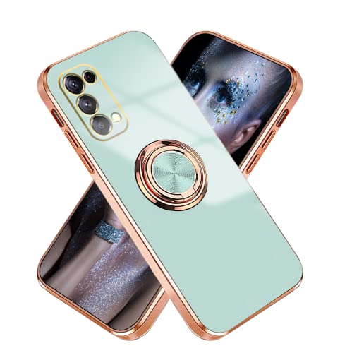 Oppo Find X3 Lite - Cover in silicone con anello