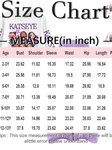 Katseye Costume for Kids 2 Pcs Idol Merch Music Graphic Outfit - image 3