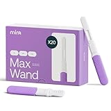 Mira Fertility MAX Wands, Ovulation Test Strips for Women, Monitor and Detect Ovulation at Home, Track PdG, LH and E3G, Use with The Digital Mira Fertility Monitor Kit + App, 20 Tests